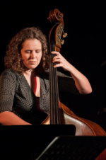 Jazz Sisters Quartet - Nina Hacker, Kontrabass - Landesvertretung Hessen - Jazz in den Ministergärten 2017