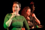 Jazz Sisters Quartet - Juliane Schaper, Vocals, Gesang, Nina Hacker, Kontrabass - Landesvertretung Hessen - Jazz in den Ministergärten 2017