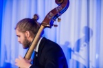 Bastian Weinig – Kontrabass, HARDBOP BUDDIES - Ralf Frohnhöfer – Saxophon, Manuel Seng – Piano, Bastian Weinig – Kontrabass, Gilbert Kuhn – Schlagzeug- Landesvertretung Rheinland-Pfalz - Jazz in den Ministergärten 2017