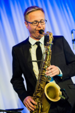 Ralf Frohnhöfer – Saxophon, HARDBOP BUDDIES - Ralf Frohnhöfer – Saxophon, Manuel Seng – Piano, Bastian Weinig – Kontrabass, Gilbert Kuhn – Schlagzeug- Landesvertretung Rheinland-Pfalz - Jazz in den Ministergärten 2017