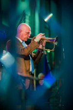 Axel Beineke Trompete, Flügelhorn - Die JAZZCLUB HANNOVER STARBAND feat. Shereen Adam, Shereen Adam, Gesang, Axel Beineke Trompete, Flügelhorn - Landesvertretung Niedersachsen - Jazz in den Ministergärten 2017